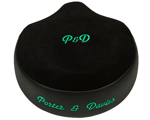 Black Velvet Saddle