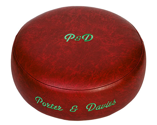 Red Vinyl Round